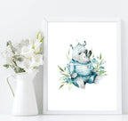 Oh Baby Animal Friends Prints Collection | Kids Wall Art | Vol.2 - Larosier Prints