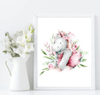 Oh Baby Animal Friends Prints Collection | Kids Wall Art | Vol.2 - Larosier Prints