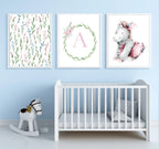 Oh Baby Animal Friends Prints Collection | Kids Wall Art | Vol.2 - Larosier Prints