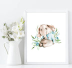 Oh Baby Animal Friends Prints Collection | Kids Wall Art | Vol.2 - Larosier Prints
