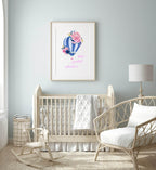 Our Greatest Adventure Hot Air Balloon Print | Nursery Wall Art - Larosier Prints