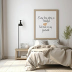 Our Love Story Is My Favourite Print | Love & Romance Wall Art | Customisable - Larosier Prints