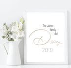 Personalised This family Did Disney Print | Holiday Wall Art - Larosier Prints