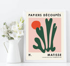Set Of 3 Matisse Papiers Decoupes Prints | Abstract Modern Wall Art - Larosier Prints