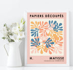 Set Of 3 Matisse Papiers Decoupes Prints | Abstract Modern Wall Art - Larosier Prints