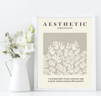 Set Of 3 Matisse Abstract Neutral Prints | Papiers Decoupe Wall Art - Larosier Prints