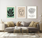 Set of 3 Matisse Abstract Wall Art Prints | Gallerie Maeght Wall Art - Larosier Prints