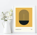 Set Of 3 Modern Bright Prints | Abstract Wall Art - Larosier Prints