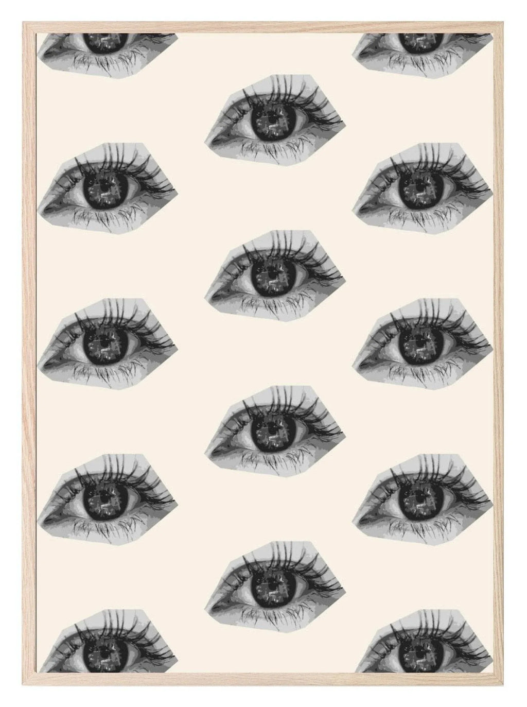 Set of 3 Spiritual Hand, Eye & Moon / Sun Print | Celestial Palm - Larosier Prints