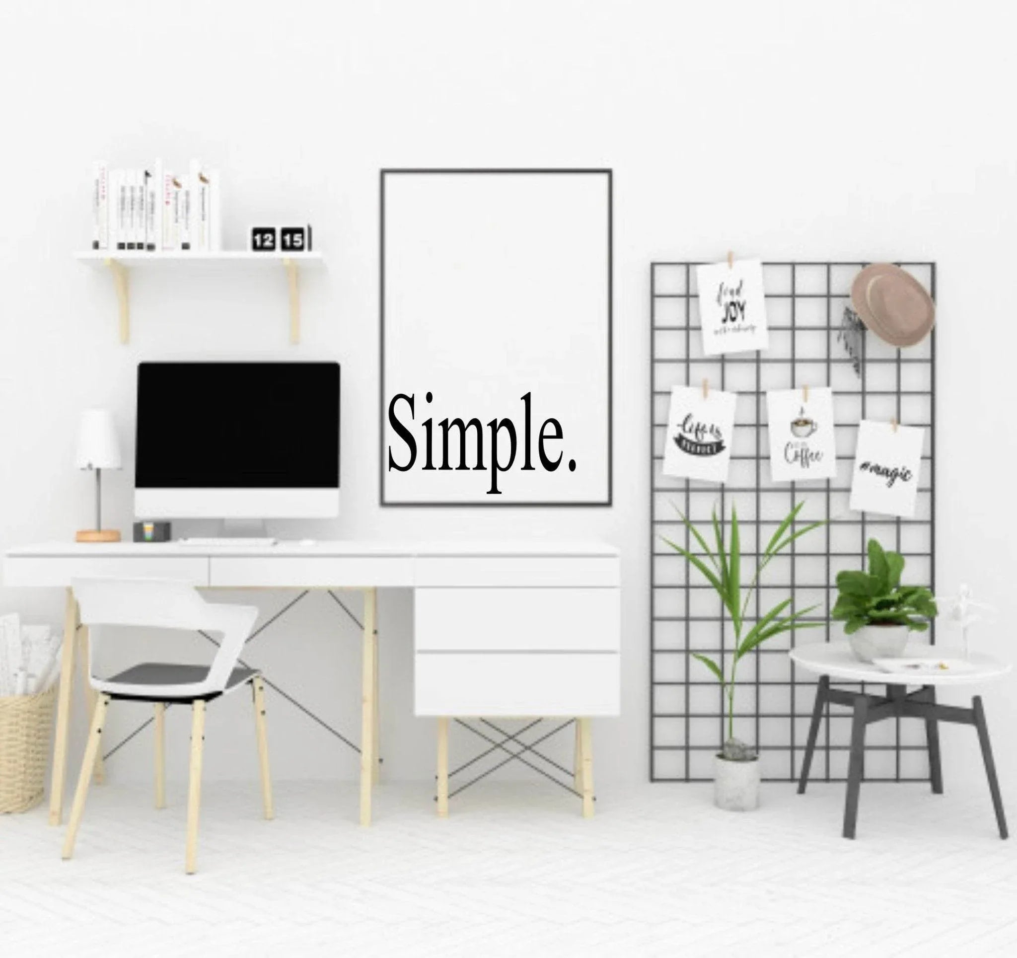 Simple Print | Minimal Wall Art - Larosier Prints