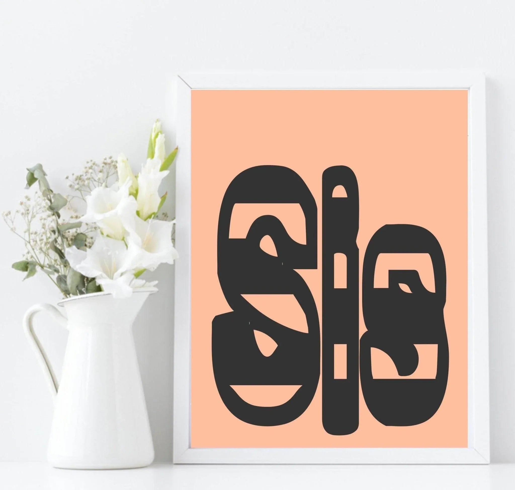 Sis Print | Sister Wall Art - Larosier Prints
