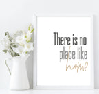 There Is No Place Like Home Print | New House Wall Art - Larosier Prints