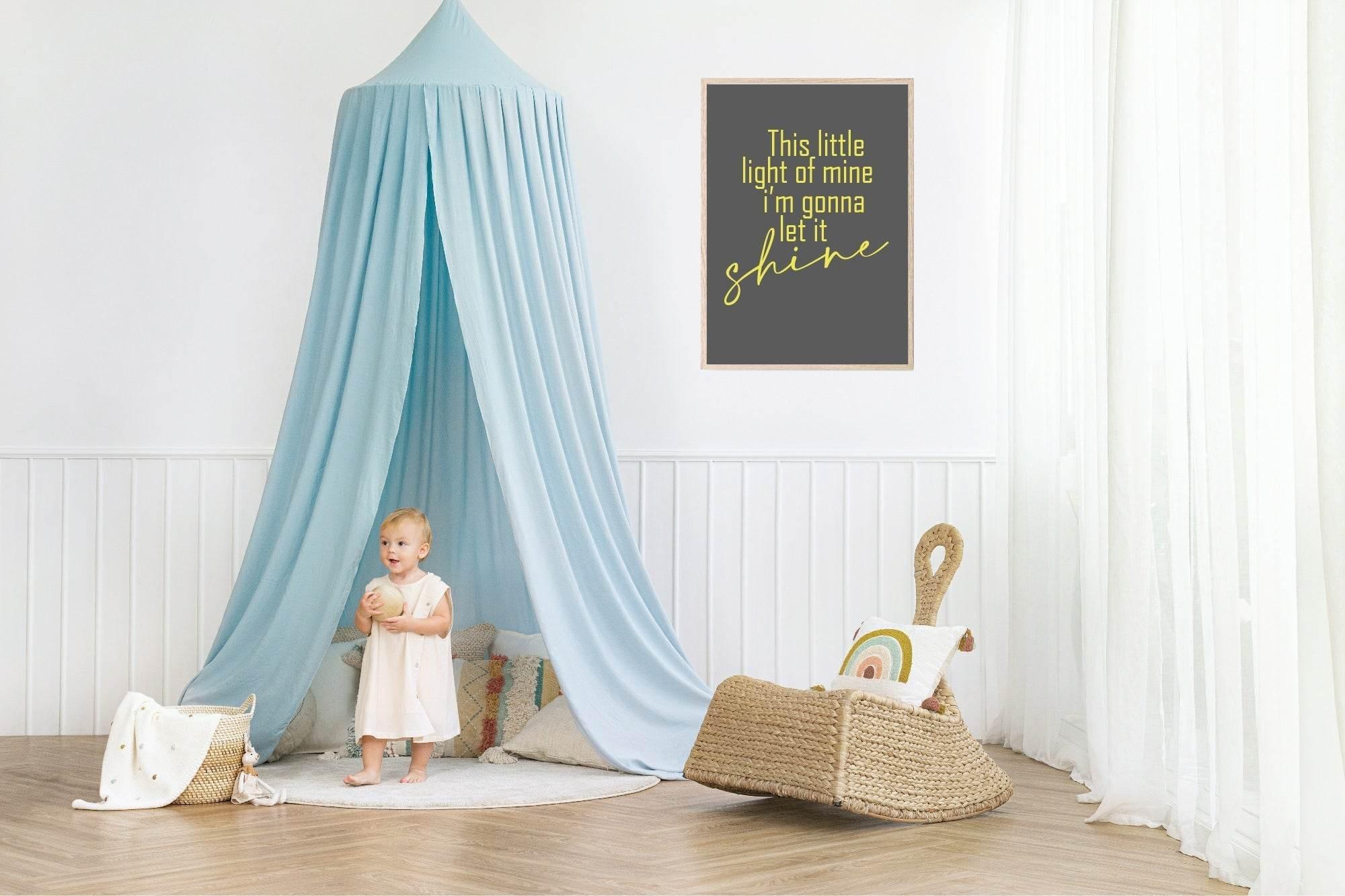 This Little Light Of Mine Print | Nursery & Play Room Wall Art - Larosier Prints
