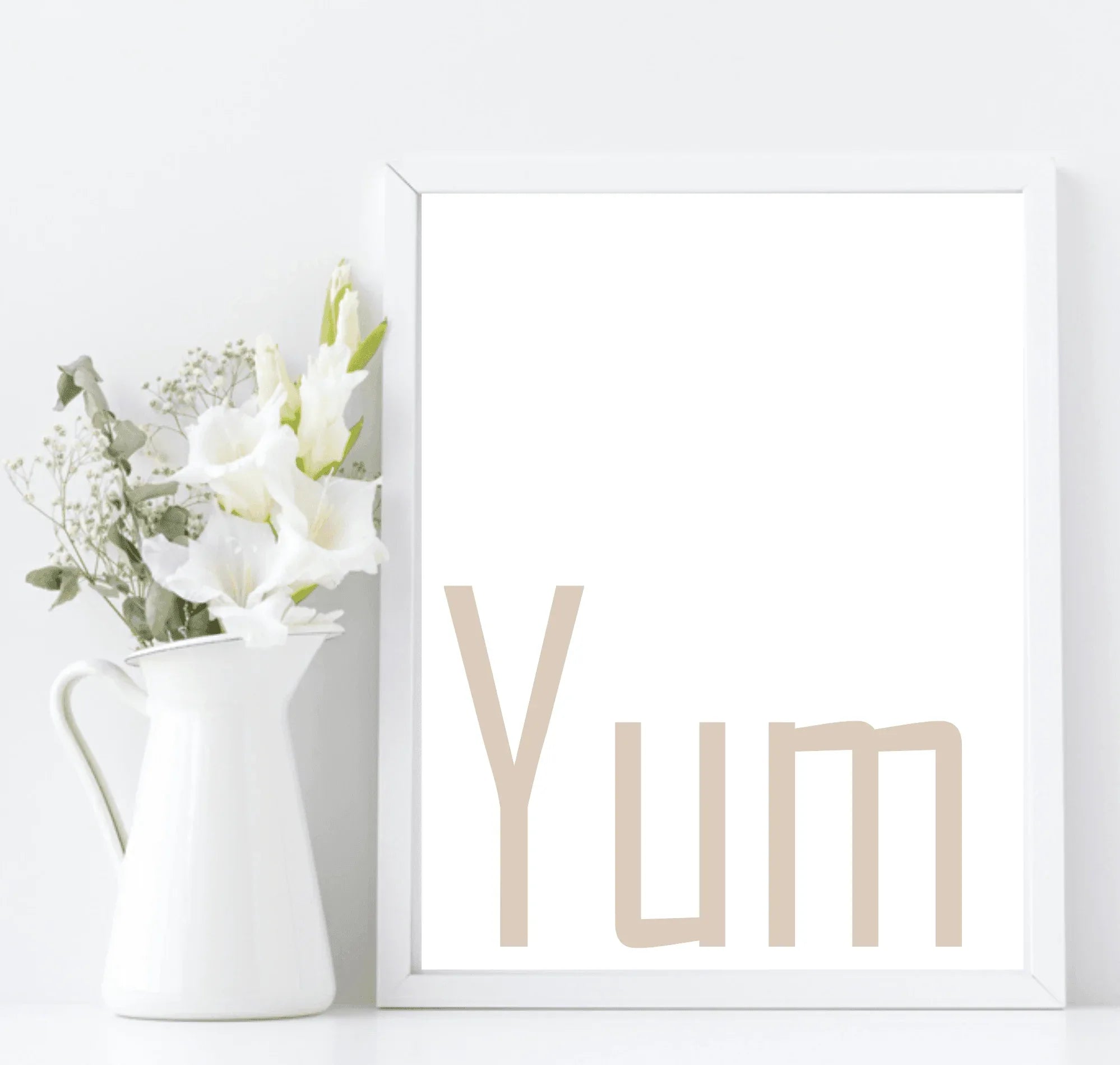 Yum Print | Kitchen Wall Art - Larosier Prints