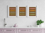 Yummy Yummy Print | Kitchen Wall Art - Larosier Prints